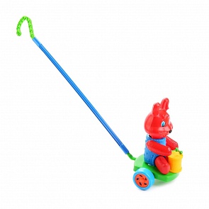 Каталка Кролик с барабаном (Marek, П-0367)